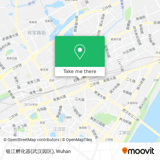 银江孵化器(武汉园区) map
