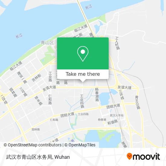 武汉市青山区水务局 map