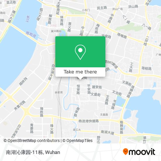 南湖沁康园-11栋 map