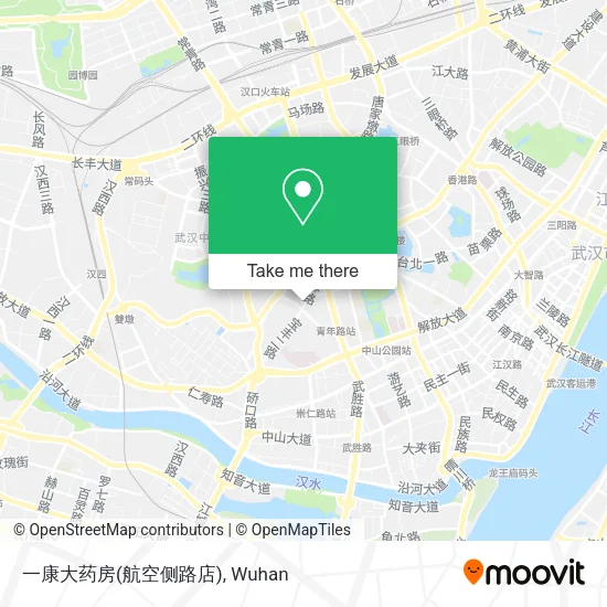 一康大药房(航空侧路店) map