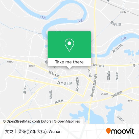 文龙土菜馆(汉阳大街) map