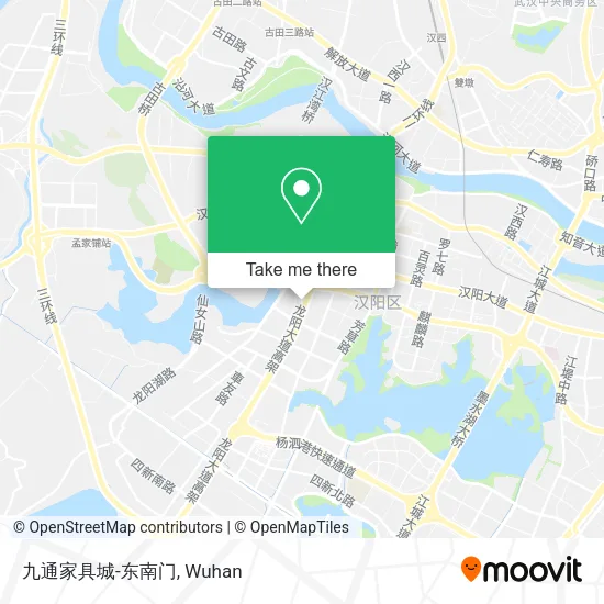 九通家具城-东南门 map
