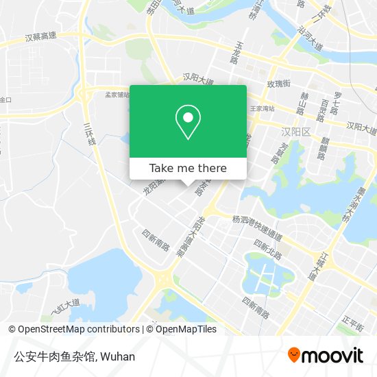公安牛肉鱼杂馆 map