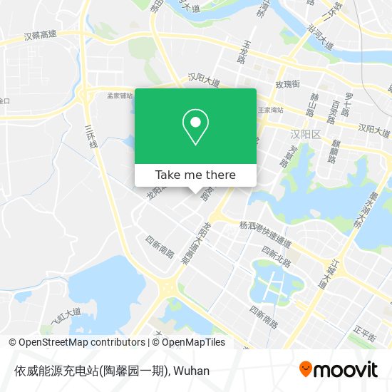 依威能源充电站(陶馨园一期) map