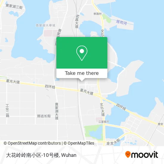 大花岭岭南小区-10号楼 map