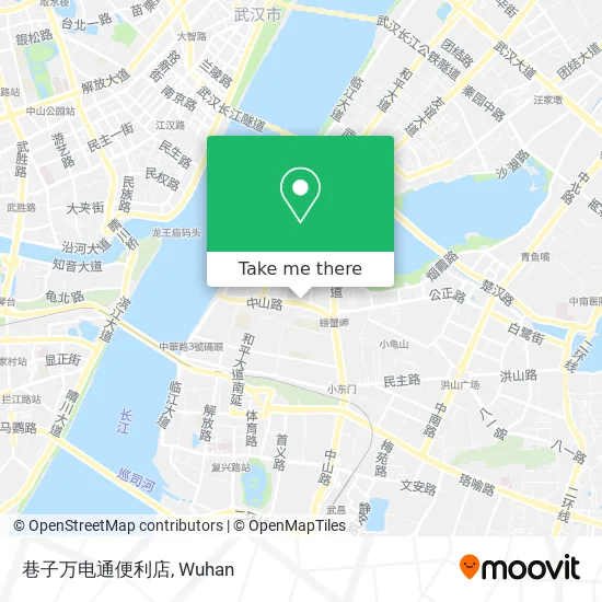 巷子万电通便利店 map