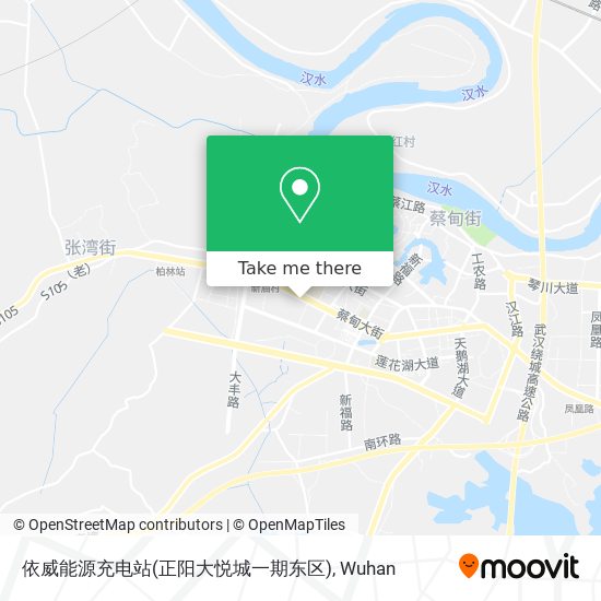 依威能源充电站(正阳大悦城一期东区) map