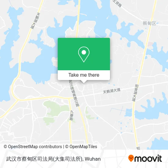 武汉市蔡甸区司法局(大集司法所) map