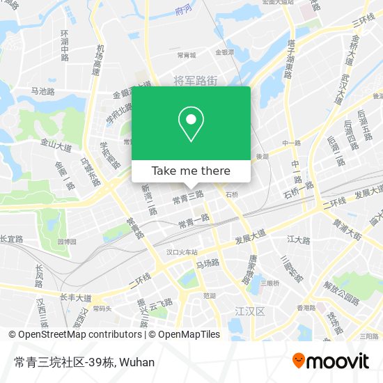 常青三垸社区-39栋 map
