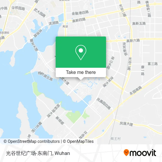 光谷世纪广场-东南门 map