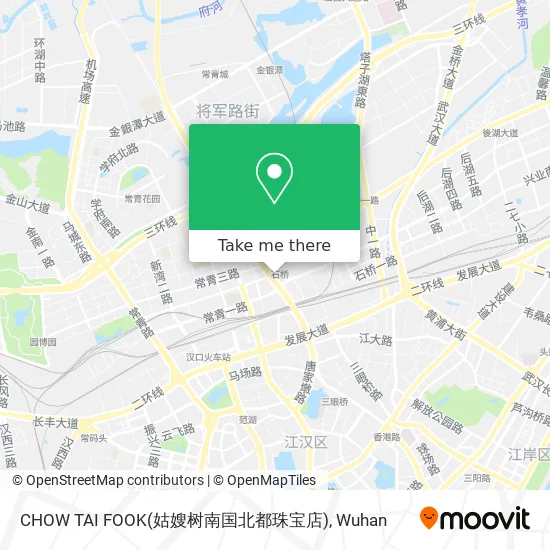 CHOW TAI FOOK(姑嫂树南国北都珠宝店) map