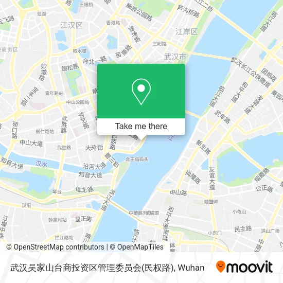 武汉吴家山台商投资区管理委员会(民权路) map