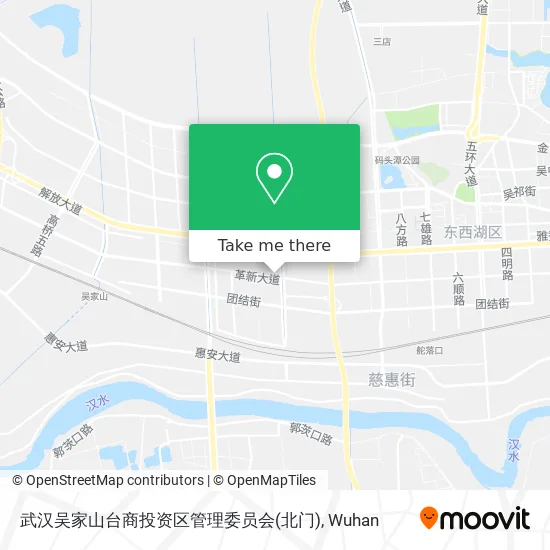 武汉吴家山台商投资区管理委员会(北门) map