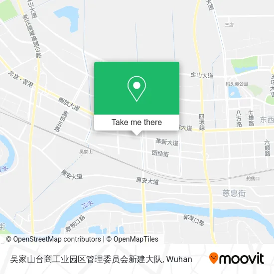 吴家山台商工业园区管理委员会新建大队 map