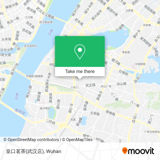 皇口茗茶(武汉店) map