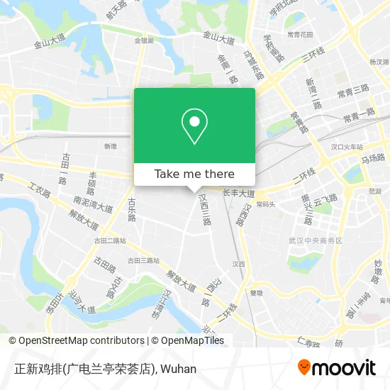 正新鸡排(广电兰亭荣荟店) map