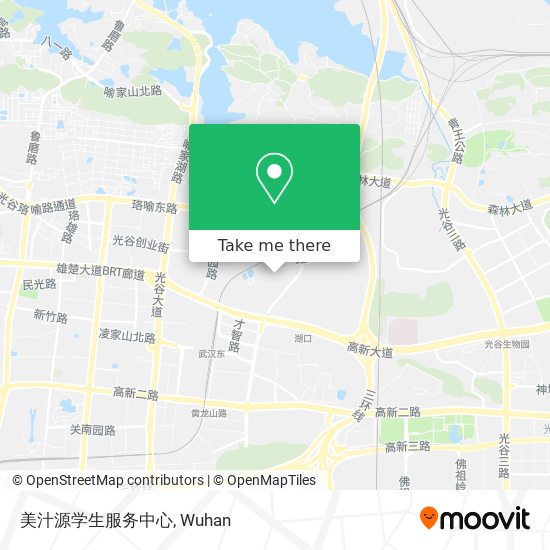 美汁源学生服务中心 map