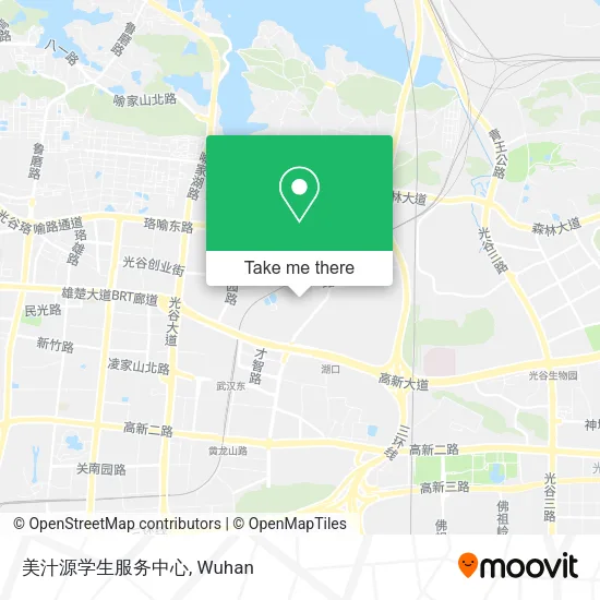 美汁源学生服务中心 map