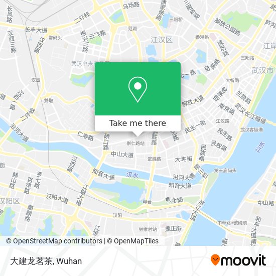 大建龙茗茶 map