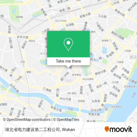 湖北省电力建设第二工程公司 map