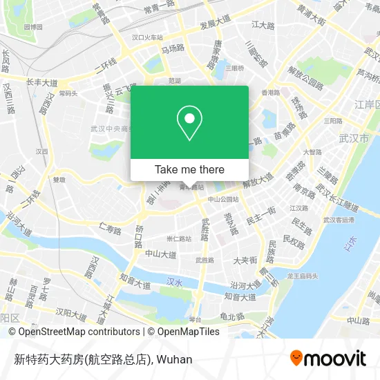 新特药大药房(航空路总店) map