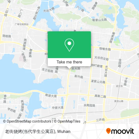 老街烧烤(当代学生公寓店) map