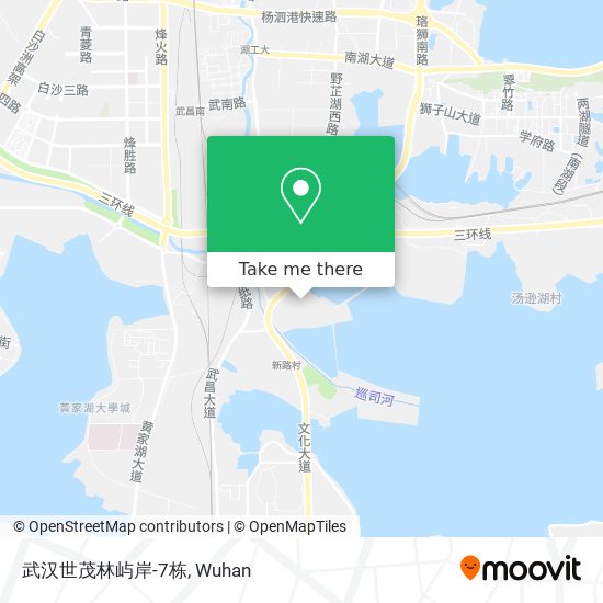 武汉世茂林屿岸-7栋 map