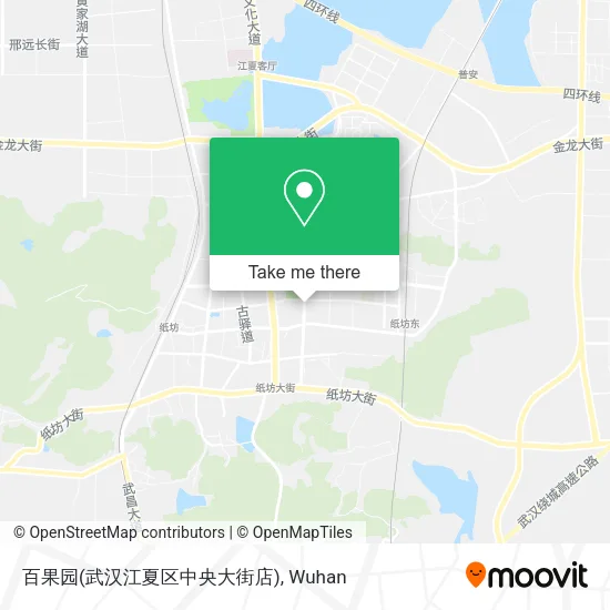 百果园(武汉江夏区中央大街店) map