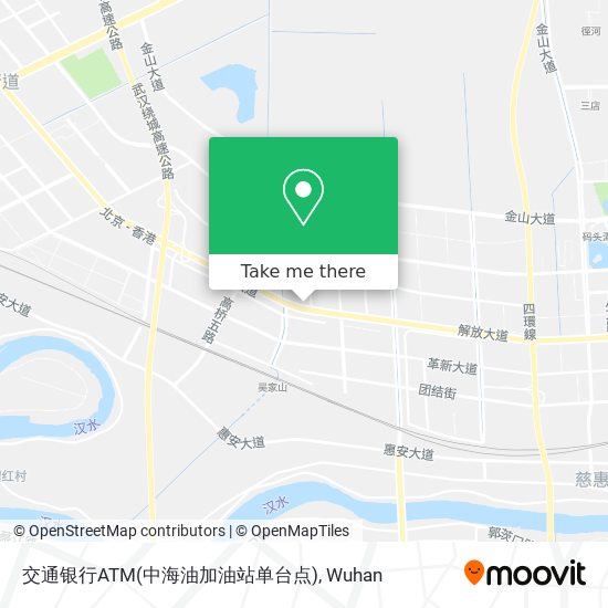 交通银行ATM(中海油加油站单台点) map