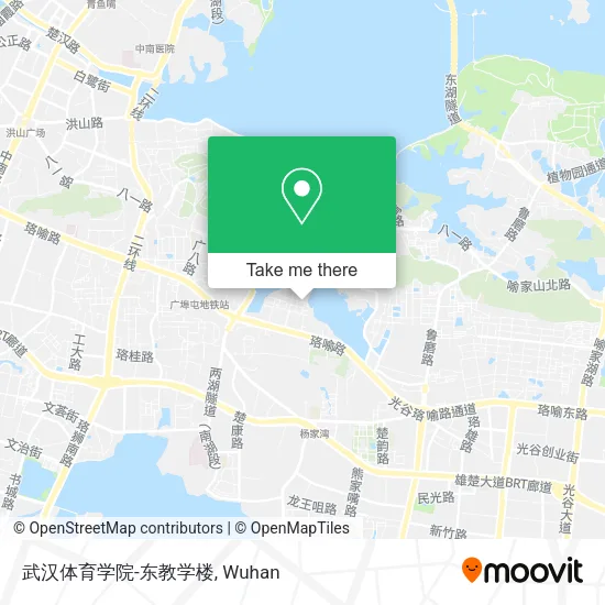 武汉体育学院-东教学楼 map