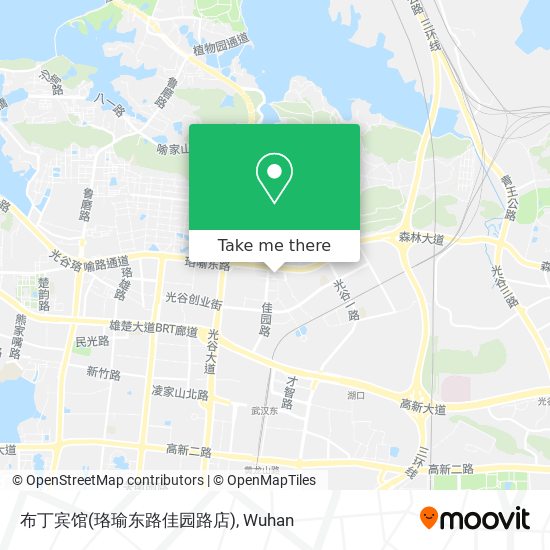 布丁宾馆(珞瑜东路佳园路店) map