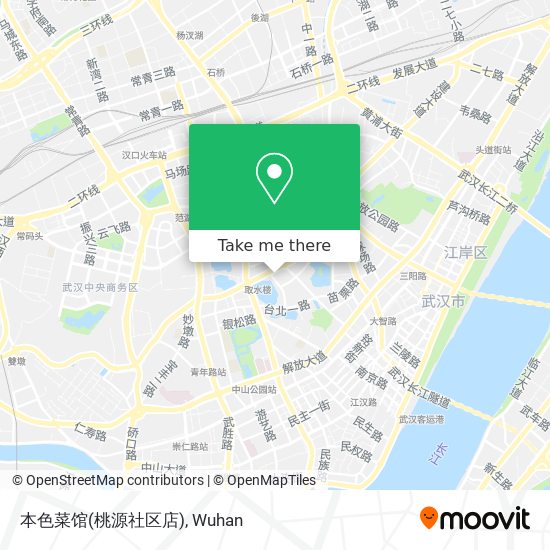 本色菜馆(桃源社区店) map