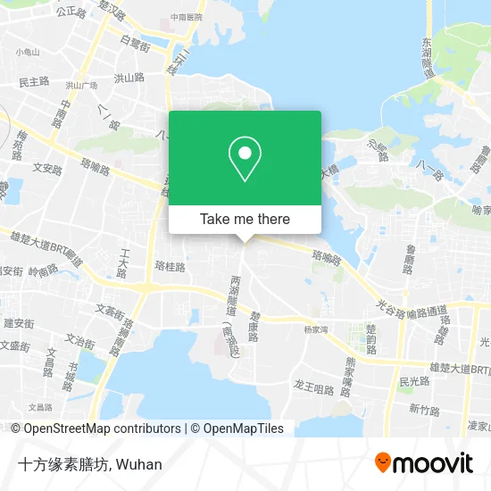 十方缘素膳坊 map