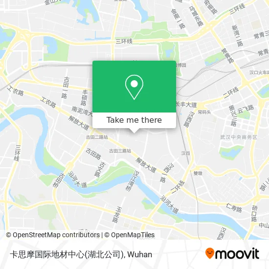 卡思摩国际地材中心(湖北公司) map