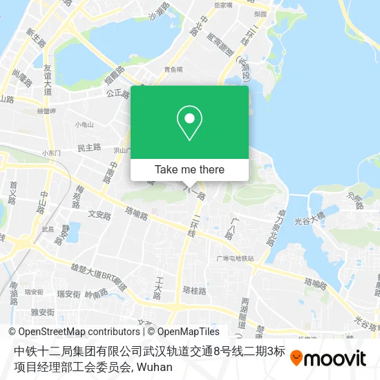 中铁十二局集团有限公司武汉轨道交通8号线二期3标项目经理部工会委员会 map