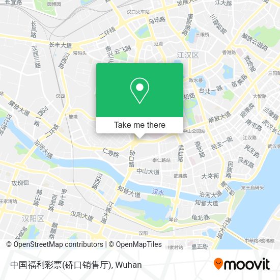 中国福利彩票(硚口销售厅) map