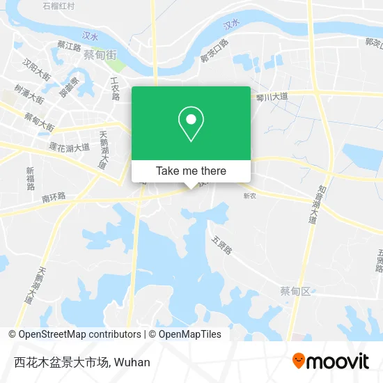 西花木盆景大市场 map