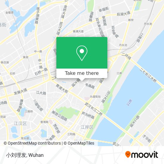 小刘理发 map