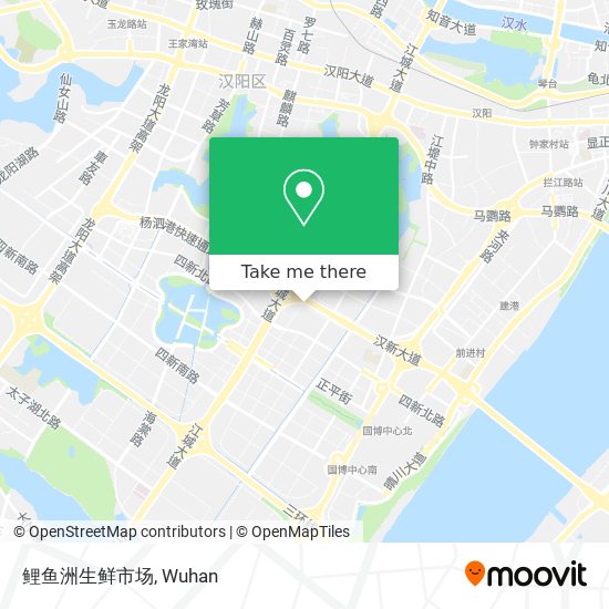 鲤鱼洲生鲜市场 map