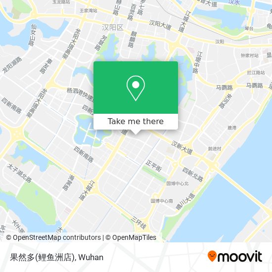 果然多(鲤鱼洲店) map