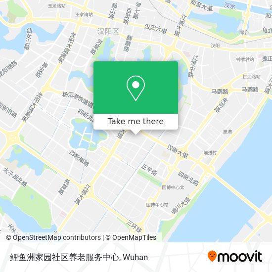 鲤鱼洲家园社区养老服务中心 map