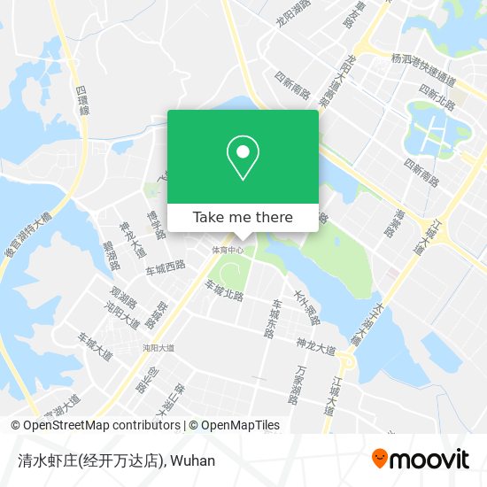 清水虾庄(经开万达店) map