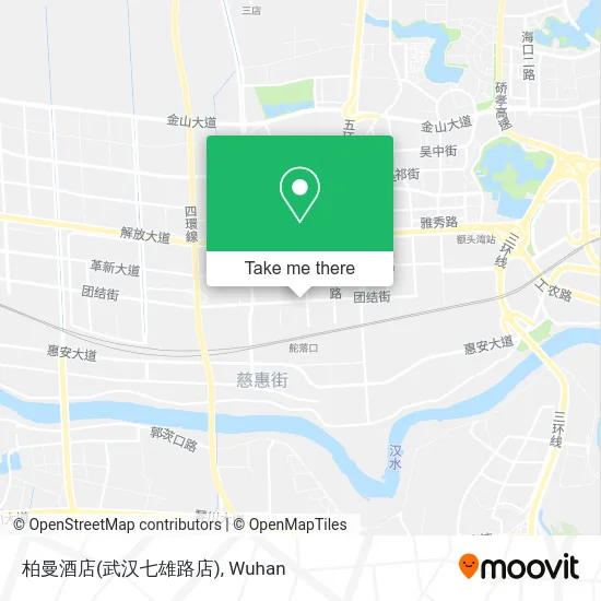 柏曼酒店(武汉七雄路店) map