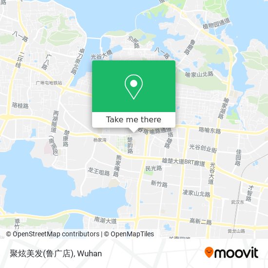 聚炫美发(鲁广店) map