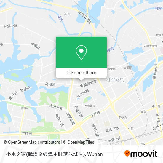 小米之家(武汉金银潭永旺梦乐城店) map