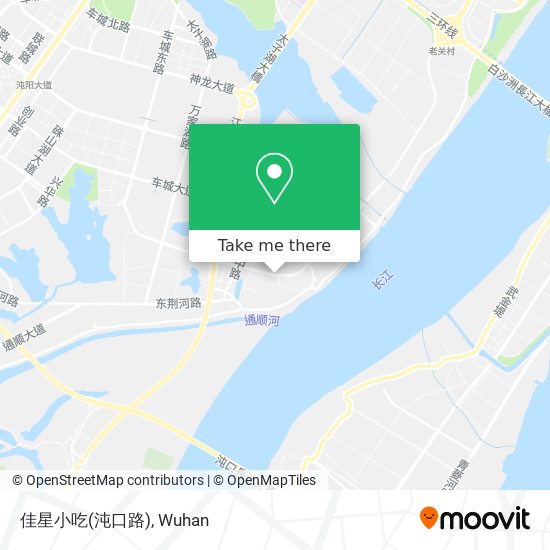 佳星小吃(沌口路) map