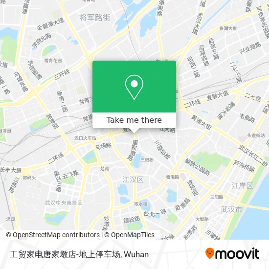 工贸家电唐家墩店-地上停车场 map