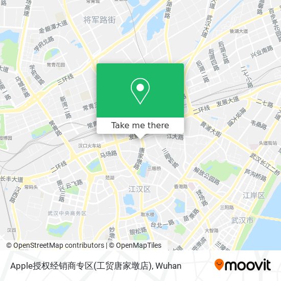 Apple授权经销商专区(工贸唐家墩店) map
