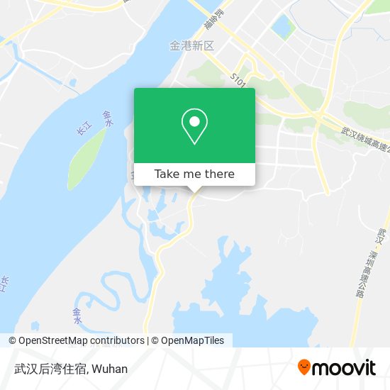 武汉后湾住宿 map