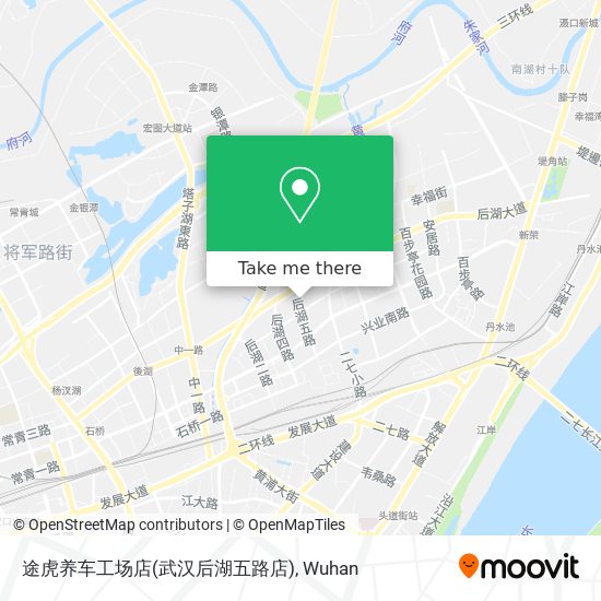 途虎养车工场店(武汉后湖五路店) map